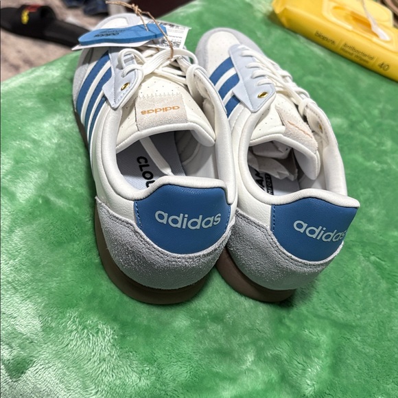 Adidas Cloudfoam Sneakers in Blue, White, and Gray - Picture 3 of 5